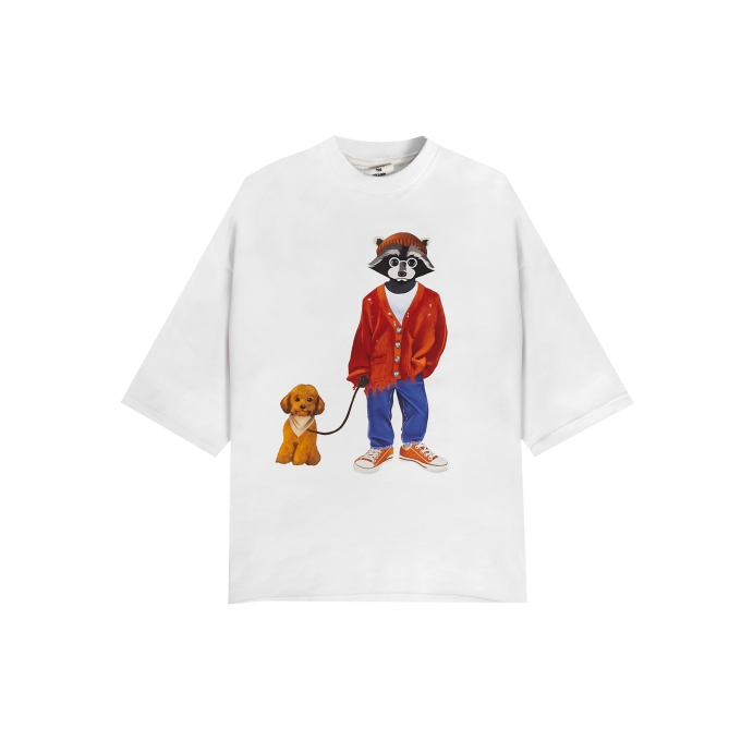 Свитшот SALOME & TOY POODLE Milk Big